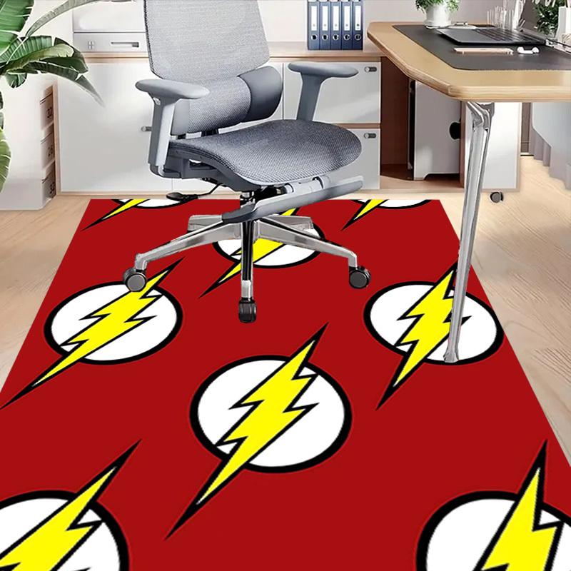 1PC Flash Lightning Non-Slip Floor carpet, suitable for Office, bedroomand playrooms. It can also be used as a sofa footrest cover-T98