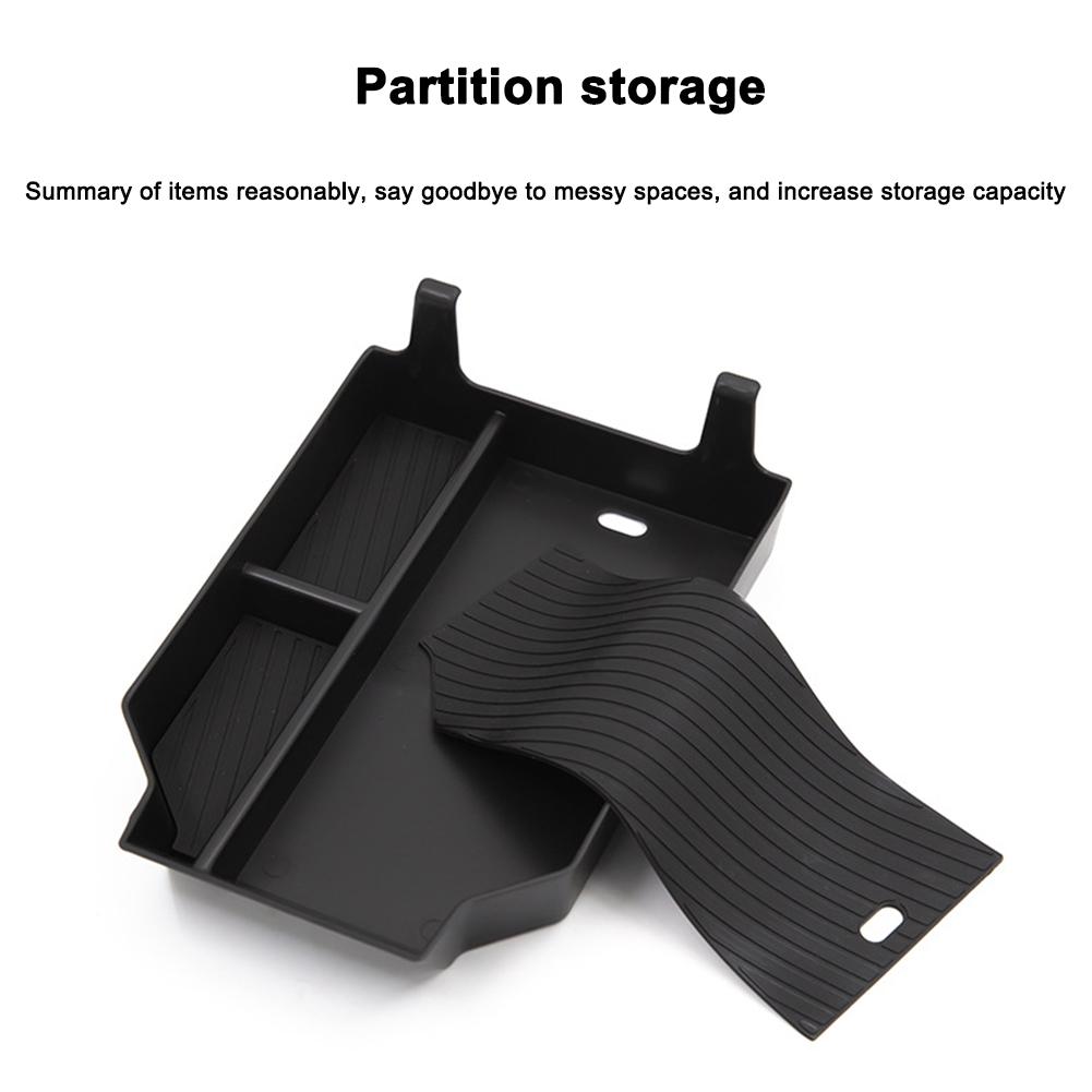 Central Armrest Storage Box Organozer Tray For BMW X3 G45 2025+ Auto Accessories High Quality ABS Interior Storage Box