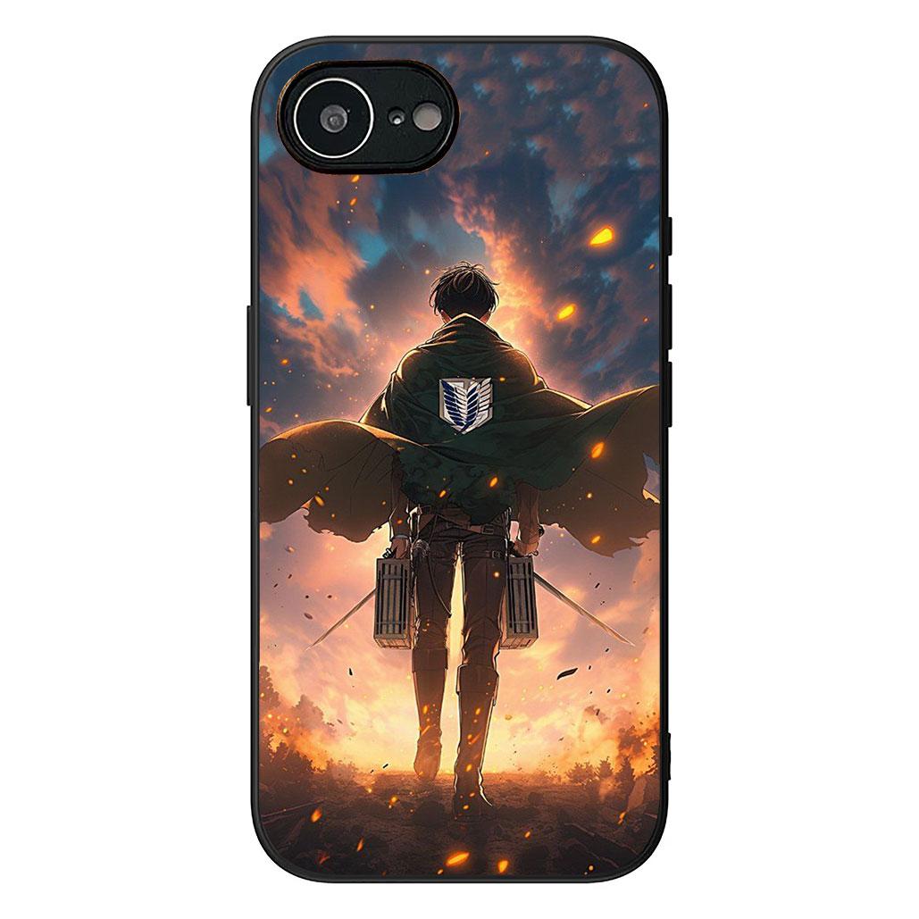 

Attack Levi on Eren titan Jaeger Phone Case for Samsung Galaxy A06 A05 A14 A50 A51 A52 A12 A13 A23 A70 A07 A25 A26 A72 A56 Cover Galaxy A14