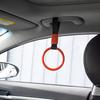 Car decoration pull ring cherry blossom circular inner handle suspension decoration night light modification tail pendant