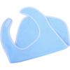 Adjustable Adult Bib for Elderly Seniors Special Needs Reusable Cotton Food Stain Protector for Eating Feeding Makeup Face