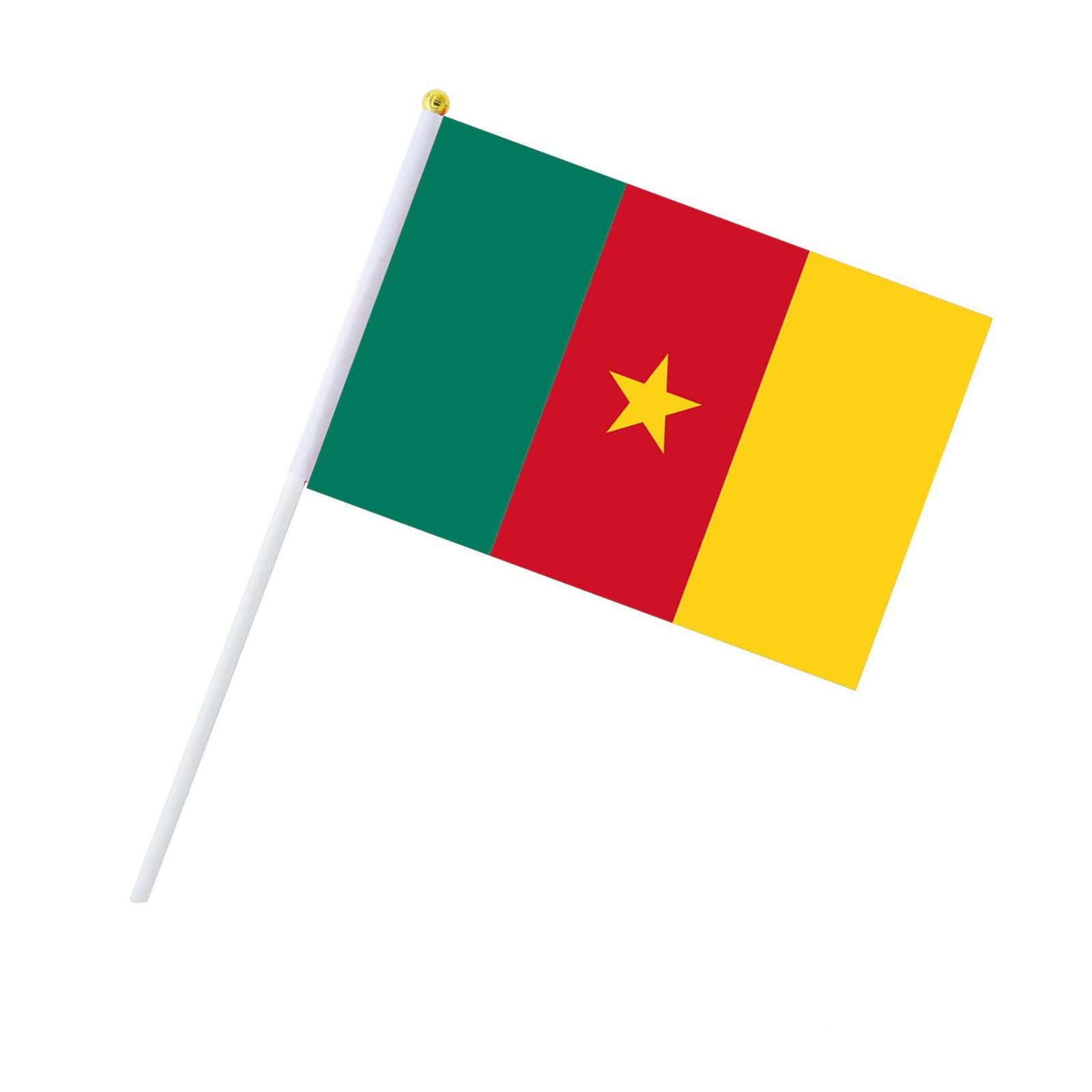 

2022 Флаг-палка с вентилятором, небольшой ручной круглый верх на палочке, флаги One Size