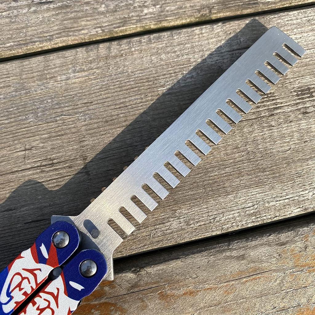 Yoru Comb Butterfly Trainer Hair Peine Head Yoru Knife Training Tool Game Cosplay Collection Gamer Gift