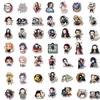 100pcs Anime Demon Slayer Cartoon Graffiti Stickers DIY Phone Guitar Laptop Notebook Suitcase Cup Waterproof Sticker Kids Toy