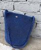 Maug Glowing Handmade Net Shoulder Bag Blue