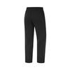 Li Ning Youth Straight Leg Casual Loose Knit Sports Pants Unisex Bottoms Black Z1AKLR551