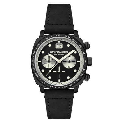 Spinniker Hal Chronograph SP-5068-08 Men's Watch, Black