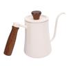 Hand Brew Coffee Kettle 600ML 304 Stainless Steel Narrow   Spout Coffee Pot with Scale Insulated Handle for Home Camping