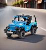 Non-Toxic 876Pcs Blue Off-Road Vehicle Building Blocks Toys Model Off Road Vehicle Assemble Puzzle Bricks Toy Sets For Kid Ornament Gifts