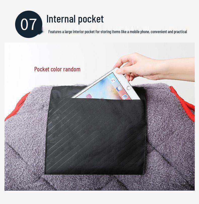 Elektrikli Araçlar ve Bisikletler için Ultrasonik Kışlık Polar Astarlı Su Geçirmez Rüzgar Geçirmez Battaniye