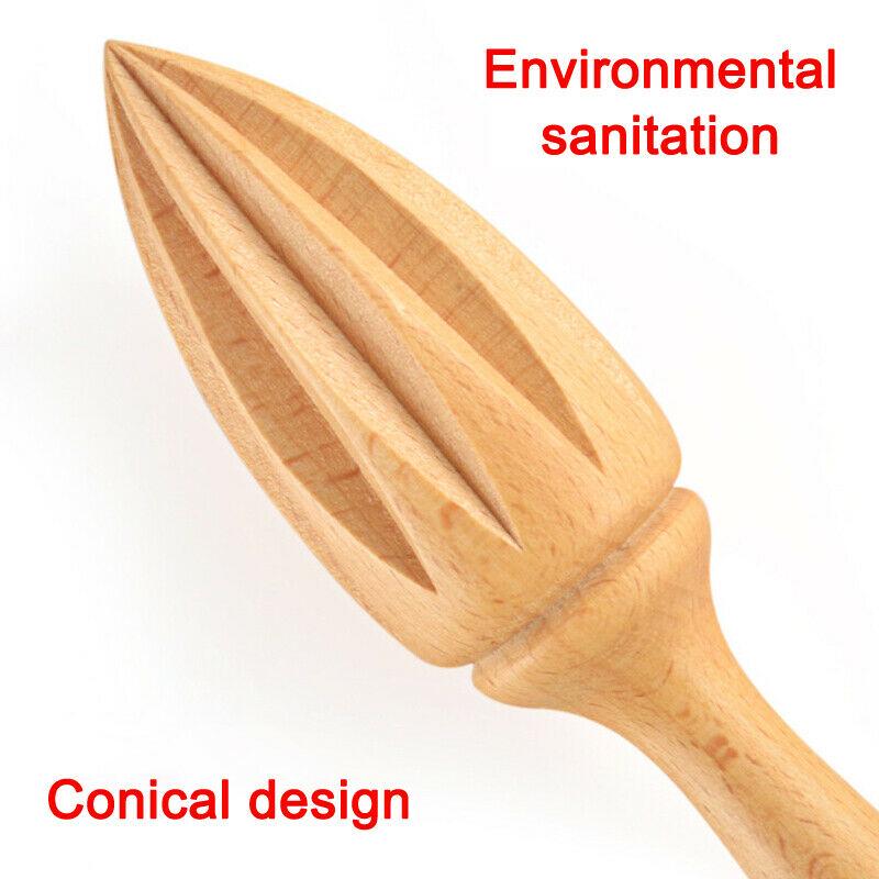 Creative Wooden Fruit Juicer Orange Lemon Squeezer Mini Hand Press Manual Squeezer Extractor Exprimidor Ten-corner Design Juicer
