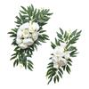 2x Artificial Wedding Arch Flowers Artificial Flowers Swag Set Wedding Welcome