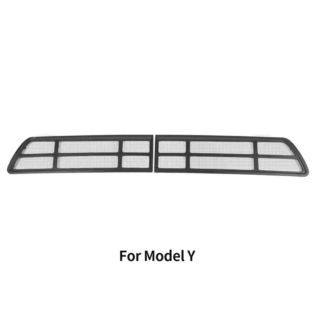 Filtr powietrza do wlotu powietrza w kabinie samochodu Siatka ochronna na owady Akcesoria do osłony wlotu powietrza Tesla Model 3 Model Y 2021 2025