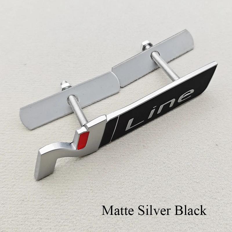 1Pc 3D Metal Logo Car Front Grille Badge Side Fender Rear Boot Trunk Emblem Badge Sticker Decal