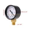 Vacuum Manometer Dial NPT 30HG/0PS Dual Scale Dial Gauge Vacuum Pressure Meter top sale