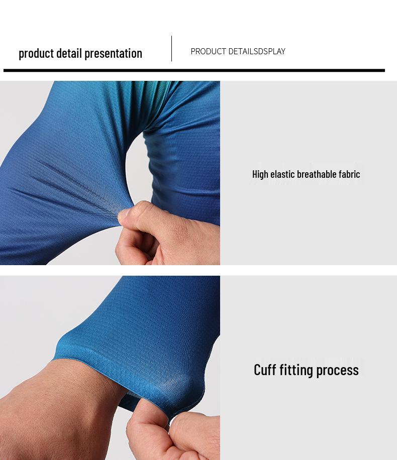 Lampada Men's Pro Cycling Jersey - Long Sleeve, Breathable, Tight-Fit for Spring/Autumn.