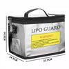 Lipo Battery Safety Bag 215*145*165mm Portable Explosion-proof Fireproof Storage Bag With Safe Guard For RC Drone Batteries