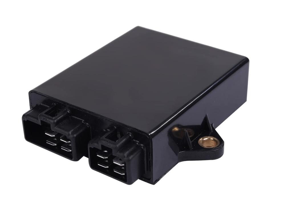 3DM CDI Spark Igniter Unit for Yamaha XV250, Virago, etc., Genuine Yamaha Compatible Repair Part, Spare Maintenance Part, Aftermarket (Black)
