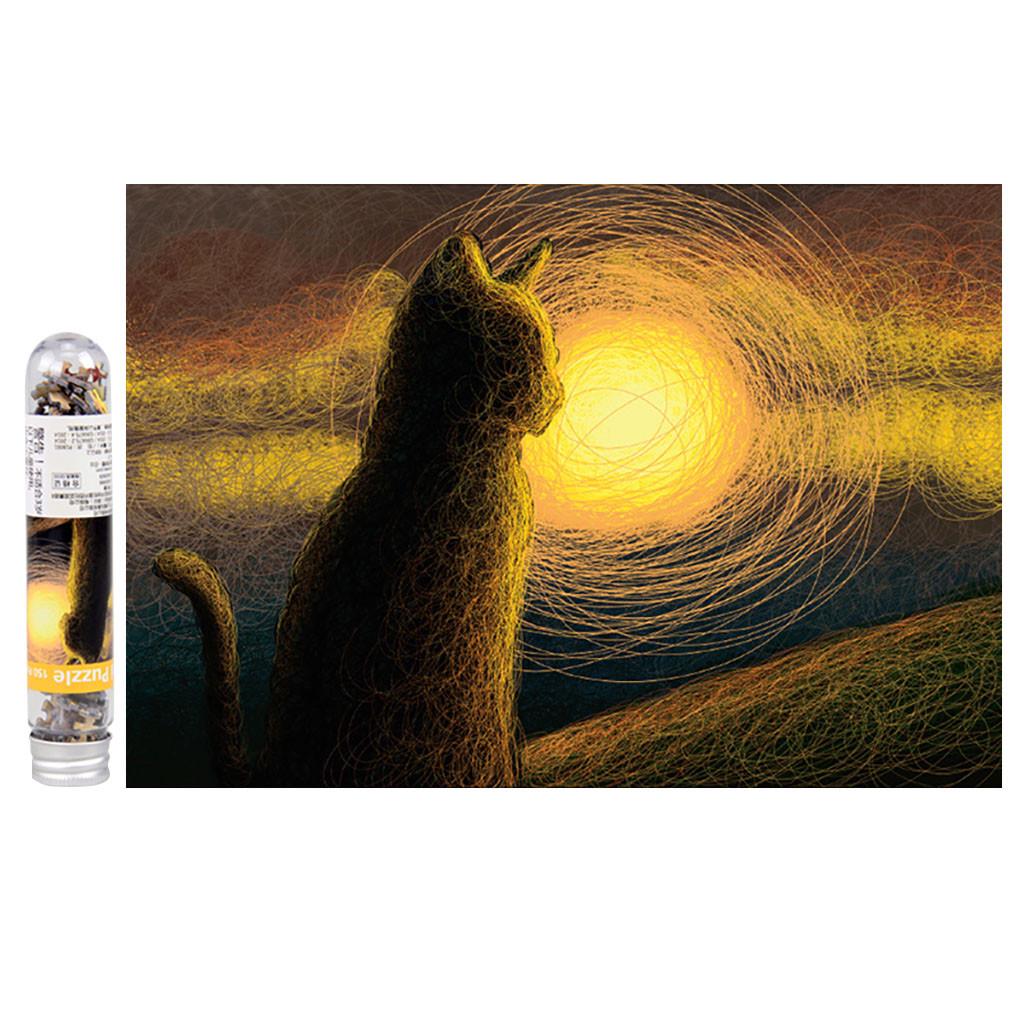 

(H0826)Мини-пазлы с круглой трубкой для взрослых, 150 штук, головоломка, детские супы, подарок