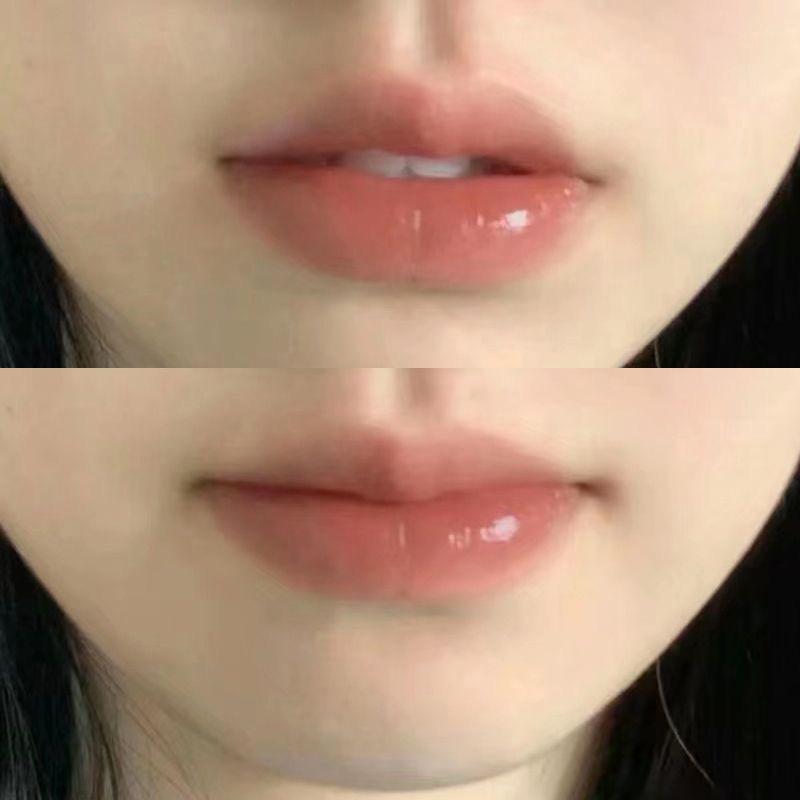 Gradient Pink Lip Tint: Mirror Finish, Plumping, Non-Fading, Moisturizing, Nude Makeup Lipstick