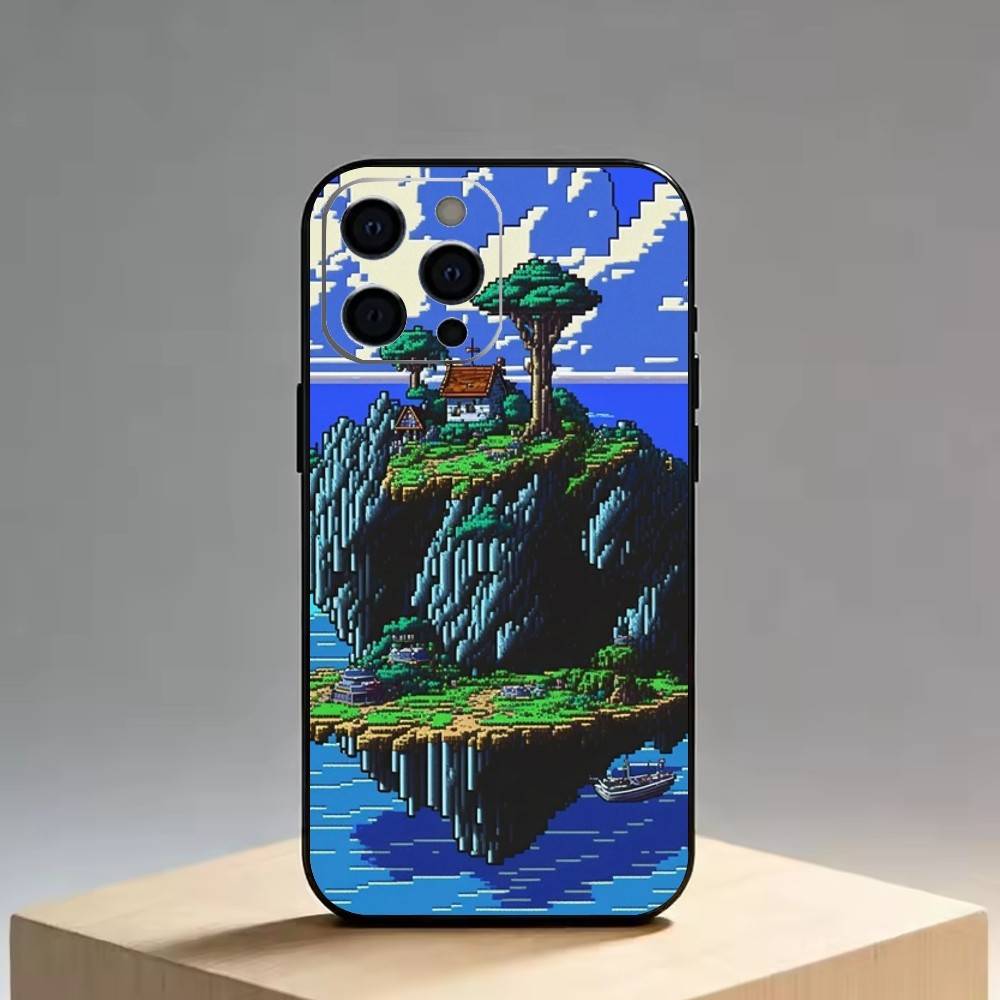 Stardew Valley   Phone Case For iPhone 17,16,15,14,13,12,11 Plus,Pro Max,XS,Soft Silicone Black Cover