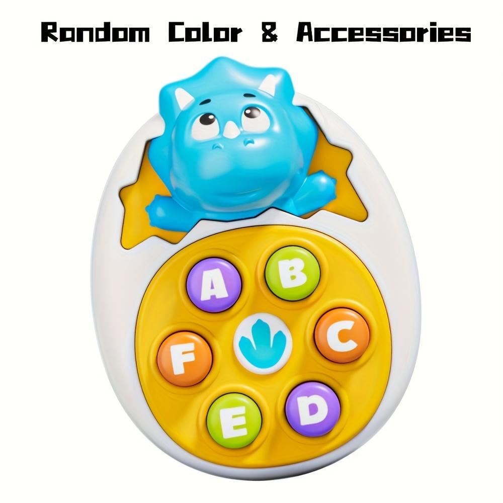 Dinosaur Press and Tap Enlightenment Toy - Interactive Learning with Vibrant Colors, No Electricity Needed, Perfect for Toddler