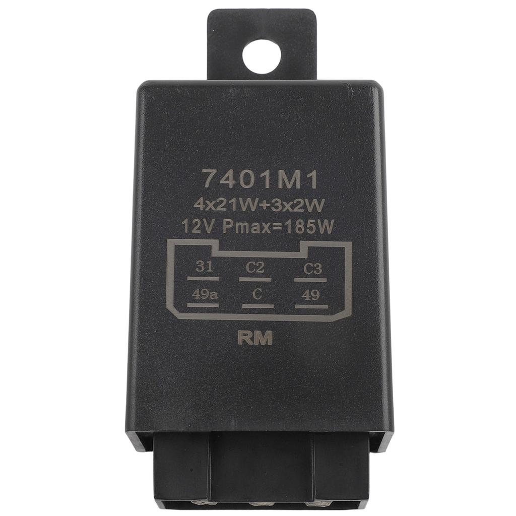 12V Flasher Sensor Relay for Tractors and Vintage Vehicles 6 Pin Connection Reliable Performance with OEM 335200160