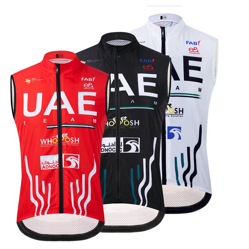 Multi Style Cycling Vest New Uae Team Classic Outdoor Sports Mountain Bike Summer Sleeveless Bicycle Clothes Ciclismo MTB