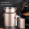 Yipan Rose Gold Stainless Steel Airtight Storage Canister
