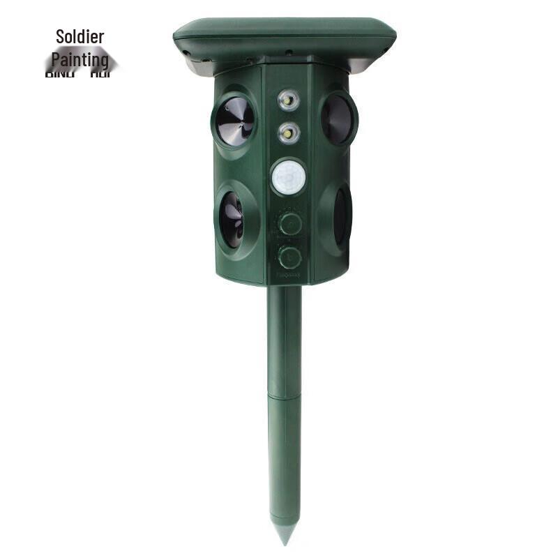 Solar Ultrasonic Outdoor Animal Repeller