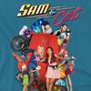 Sam & Cat Unisex Adult Poster T-Shirt
