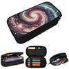 Galaxy Spiral Cosmic Vortex Nebula Starry Swirl Pencil Case for Kids Gifts Pen Box Pencil Bag Stationery Supplies Pen Holder Bag