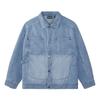 FUSION Men's Casual Denim Shirt Jacket