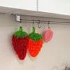 1 Strawberry-shaped Acrylic Sponge (random Color)