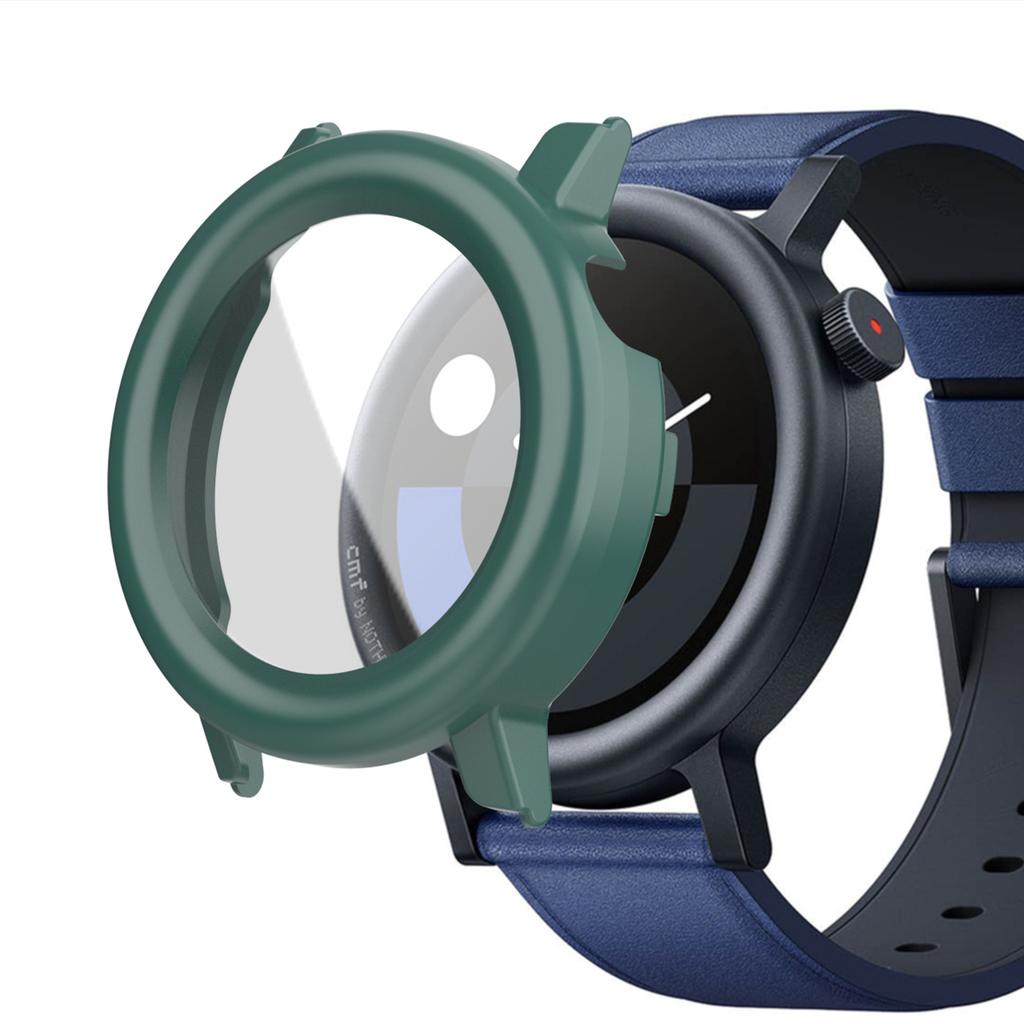 Tempered Glass+PC Case For Nothing CMF Watch Pro 2 Screen Protector All-around Protective Frame For  CMF Watch Pro 2 Cover Shell