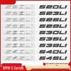 BMW 5 Series Tail Badge Modification: 520d, 525i, 528Li, 530, 540Li - Digital Displacement Rear Car Sticker