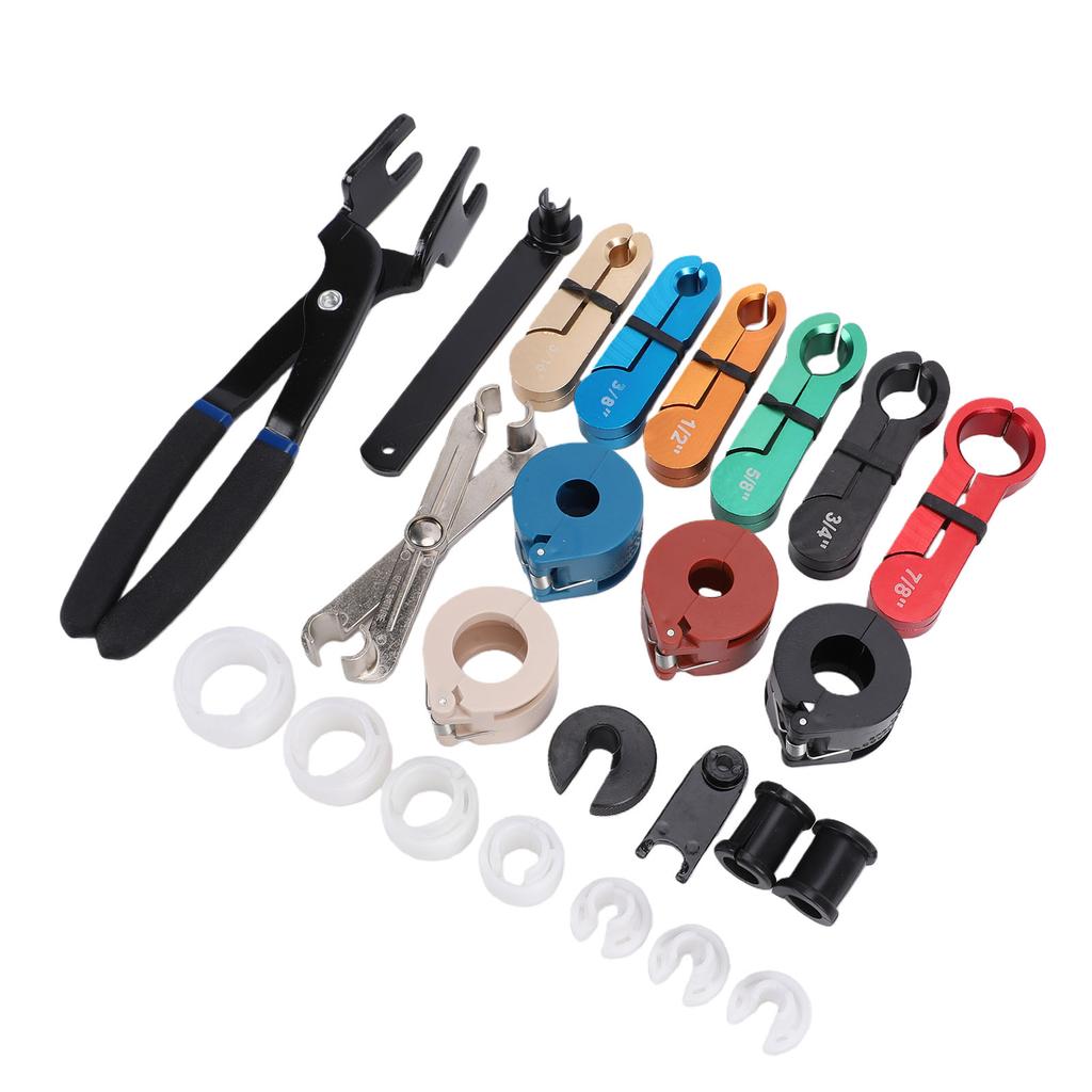Conjunto de Ferramentas para Desconectar Linha de Combustível Resistente Ferramenta Precisa para Remoção de Linha de Combustível Conjunto de Ferramentas de Substituição para Ford Ranger