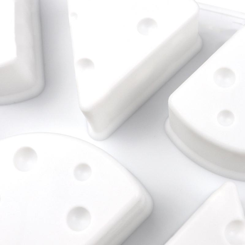 1PC Cheese cake mousse mold Food grade silicone cheese baking mold with high temperature resistance Chocolate gypsum mold