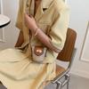 Bohemian Style Weave Shoulder Bag Mini Crossbody Bag Casual Woven Bags for Women  Makeup Bag