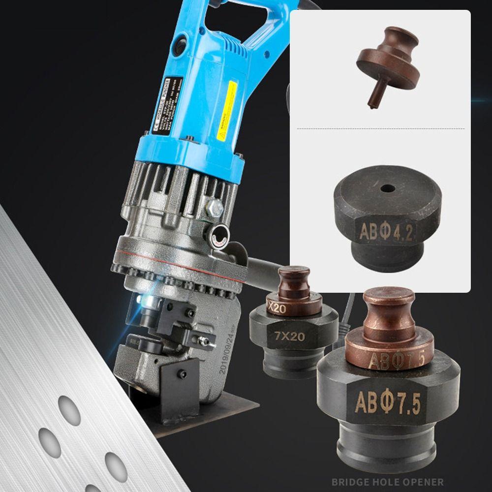 1 Pezzo Stampo Durevole per Punzonatura a Foro Rotondo 4,2-16,5 mm Matrice Idraulica in Metallo per Punzonatura MHP-20 per Macchina MHP-20