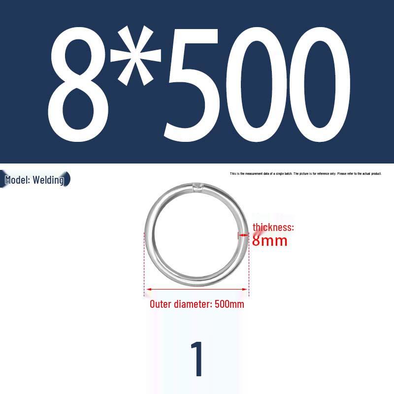 304 Stainless Steel Seamless O-Ring for Lifting and Hammock Yoga Connection