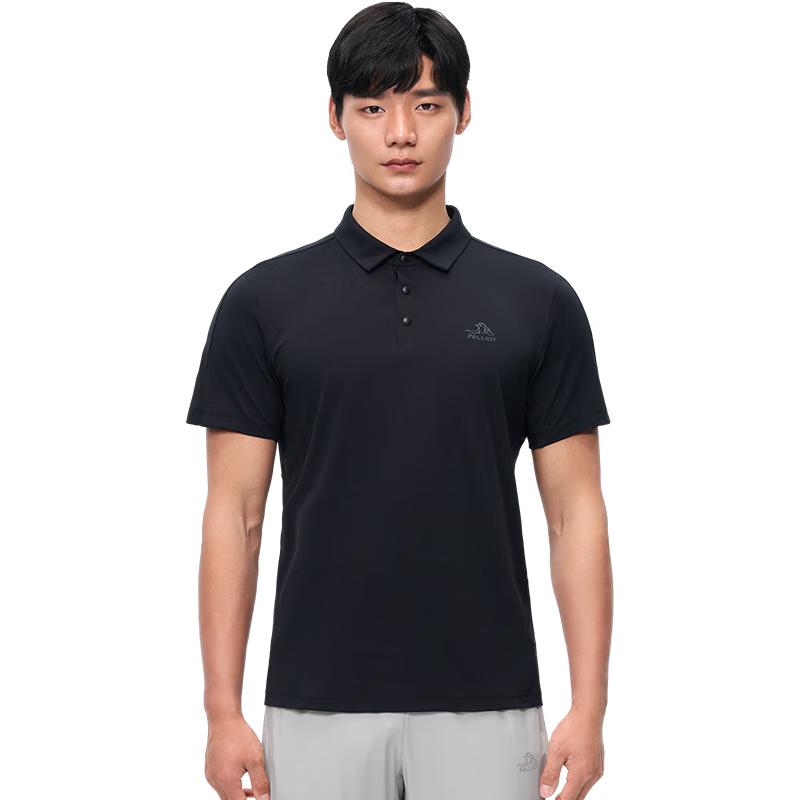 Pelliot Men's Outdoor Quick-Dry Anti-Bacterial Polo T-Shirt