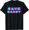 Rave Daddy EDM Music Festival Father Optical Illusion Trippy T-Shirt