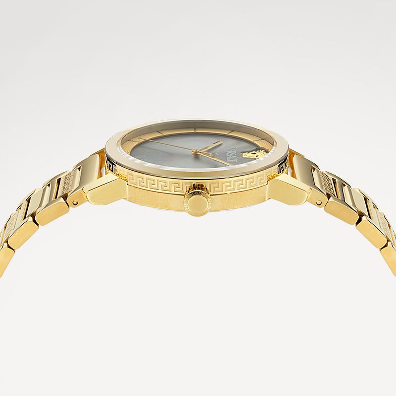 Versace V Helix Bracelet Watch Two-Tone Men Watches Gold VE9G00324