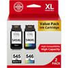 Ink Cartridge - 1GOLD - Pg-545 Cl-546 Xl - Compatible Canon Pixma - Multipack 2 Pieces - Black and Color