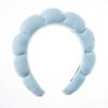 New Fashion Sponge Headband for Women Girls Puffy Hair Band Makeup Bubble Retro Terry Cloth Headbands Hair Accessories Headwear