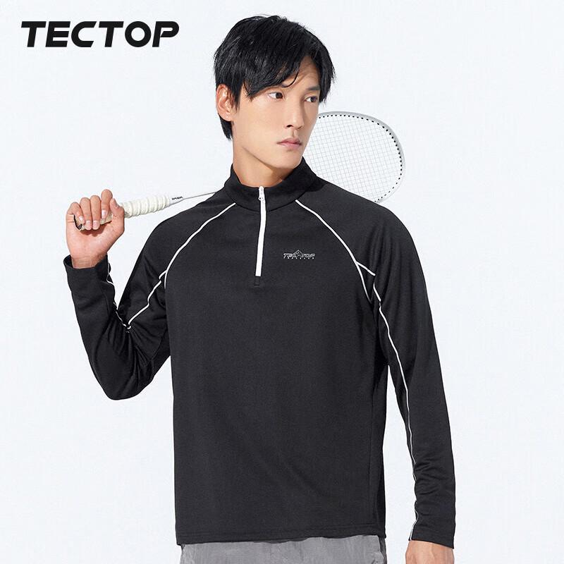 TECTOP Quick-Dry Outdoor Long Sleeve Running & Cycling T-Shirt 2XL