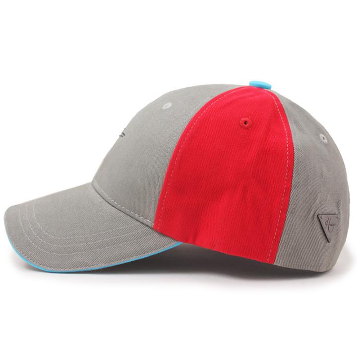 Heiteo Crunchy Ball Cap Gray Red