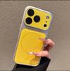 Lychee Pattern Magnetic Suction iPhone 15 Case for Apple 17 Pro Max with 17 Large Windows & Drop Protection