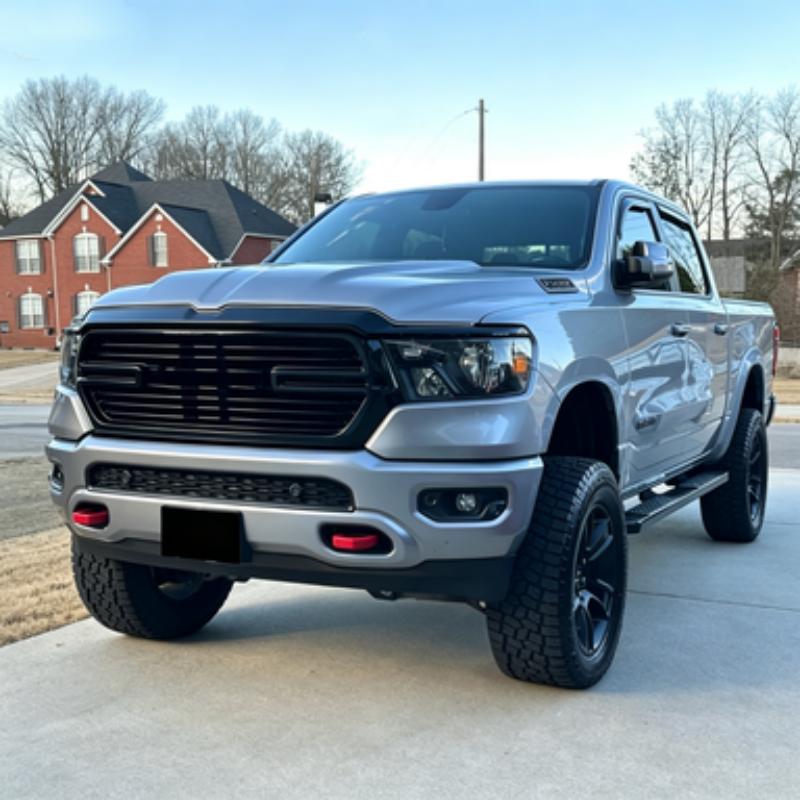 Trailer Hitch Cover for RAM 1500 (2019-2024) - Red
